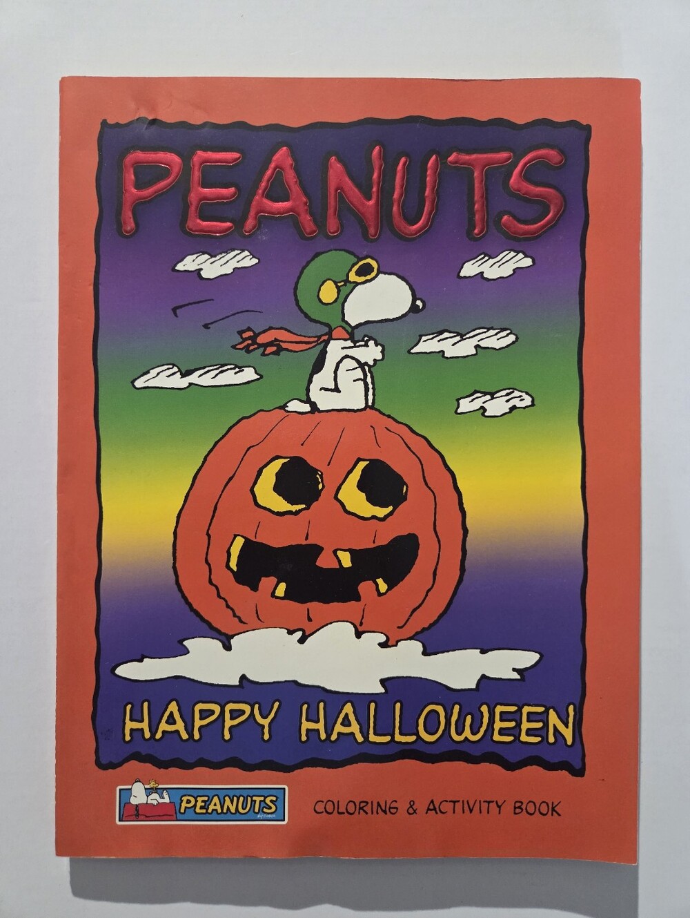 (5/$25) 2005 Peanuts Happy Halloween Coloring & Activity Book - Snoopy